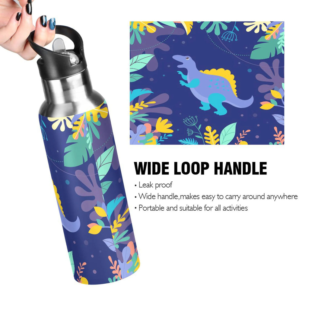 Stainless Steel Insulated Water Bottle with Straw Lid U234921