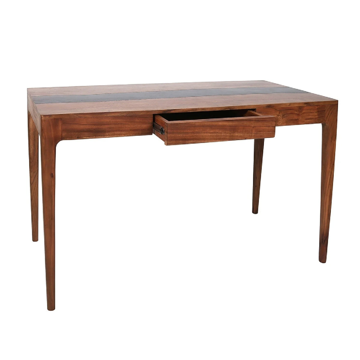Brown Writing Desk with Drawer Y17462