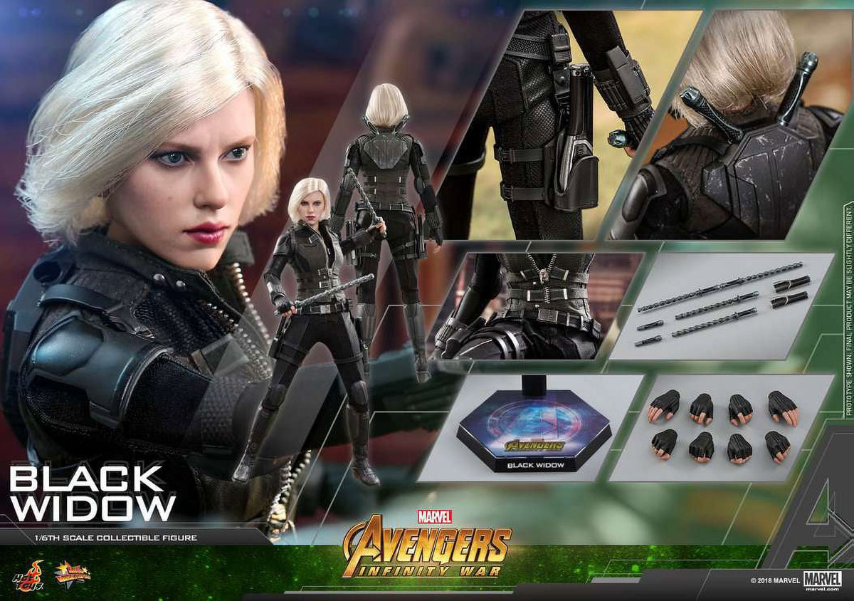 16 Scale Black Widow Figure I1733