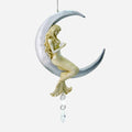 7.5 inch Cold Cast Resin Mermaid Dreamcatcher I6044
