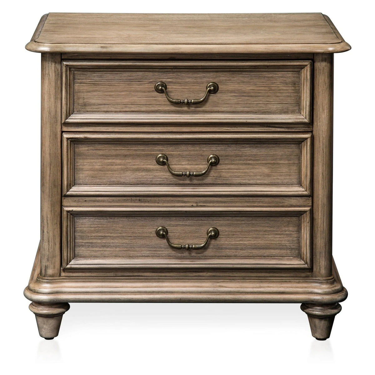 Solid Wood 1pc Nightstand C1968
