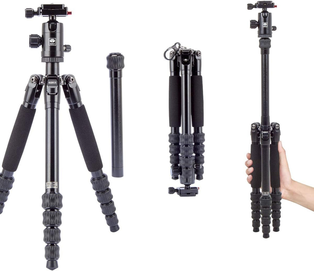 Lightweight Carbon Fiber Tripod with Ball Head with Case A435