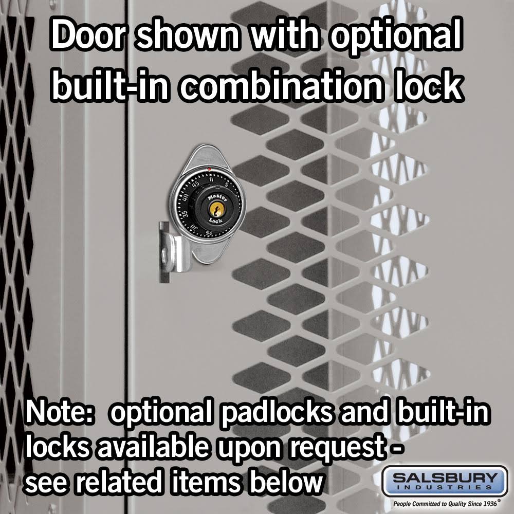Gray Metal Locker J651498