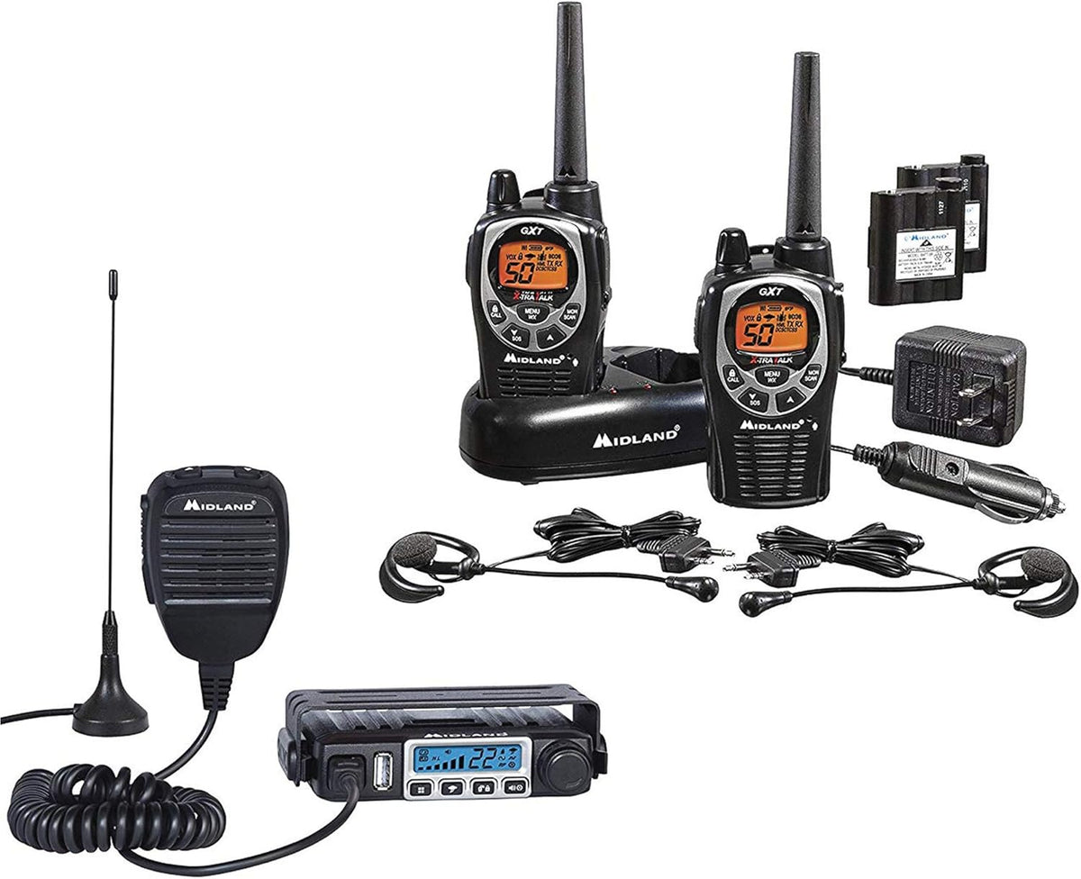 15 Watt GMRS Two-Way Radio with Magnetic Mount Antenna C6272