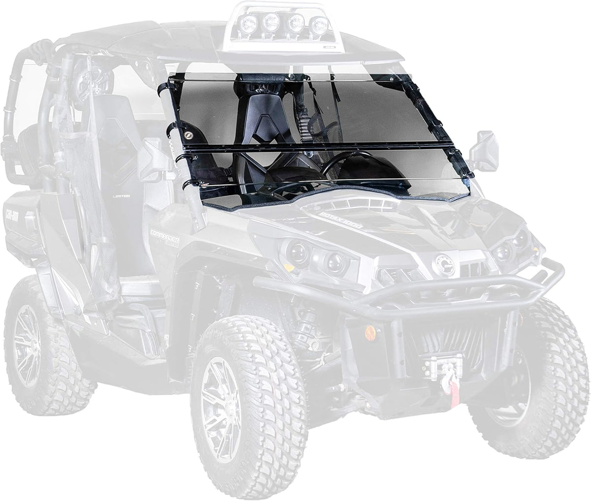 Compatible with Can-Am Commander Full Tilting UTV Windshield 3/16” A8959