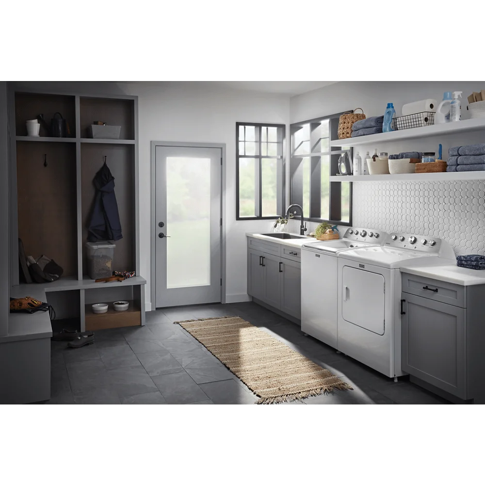 White Top Load Electric Dryer W92929