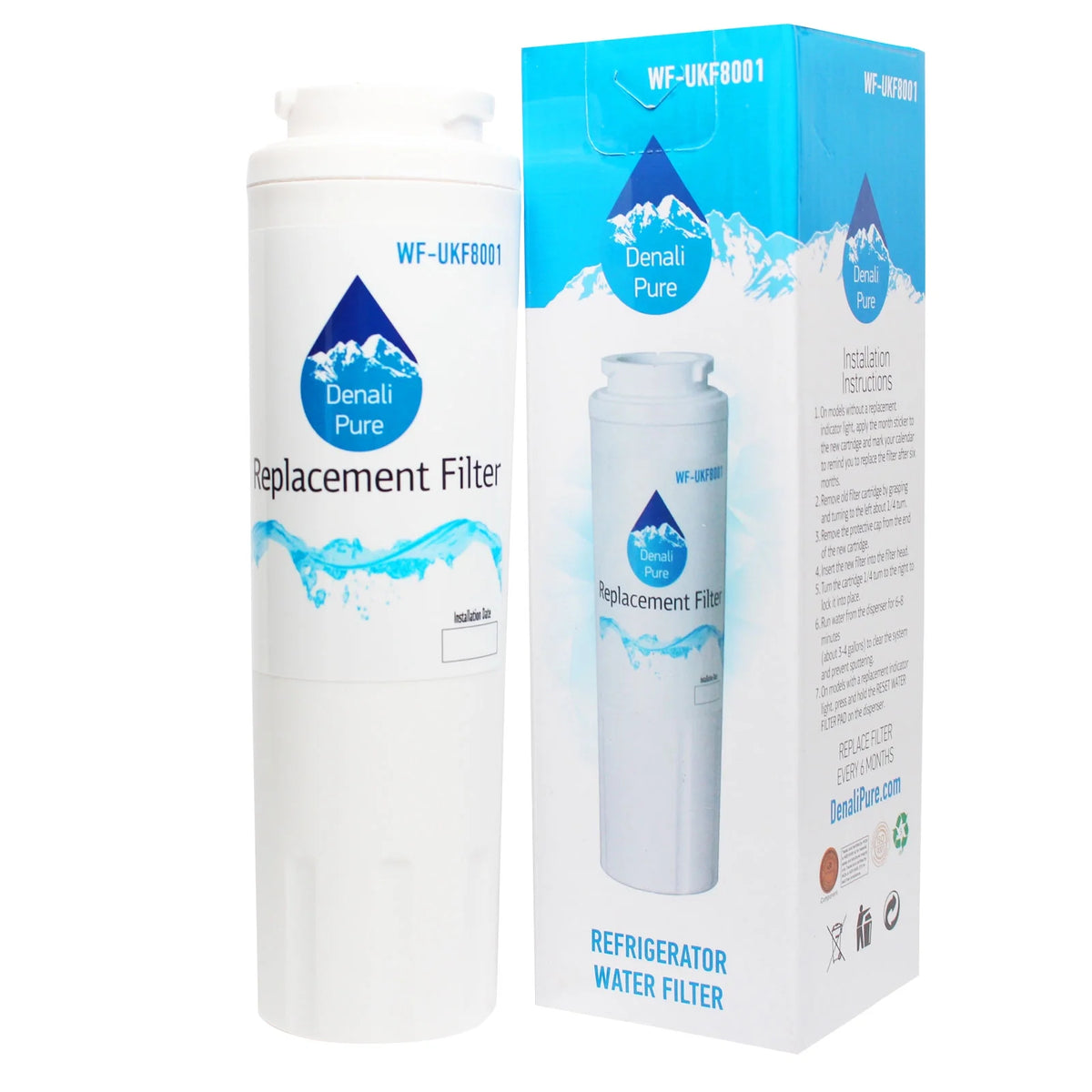 6-Pack Replacement Water Filter Cartridge H545767