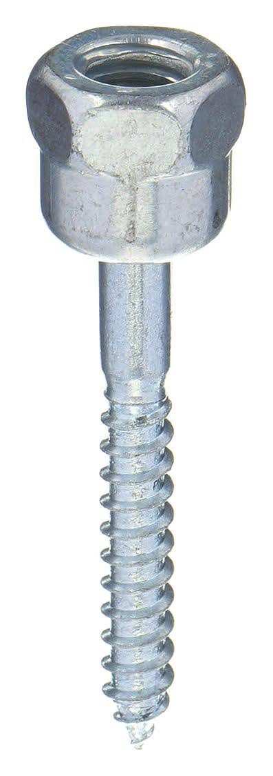 Rod Hanger with Screw Anchor, 3-1/2 in L, PK25 R7159