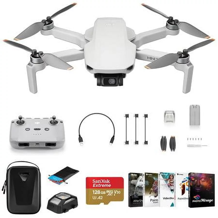 Mini 2 SE Drone Bundle with 128GB microSD Card D971620