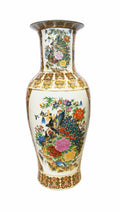 Japanese Porcelain Satsuma Vase 36" L6951