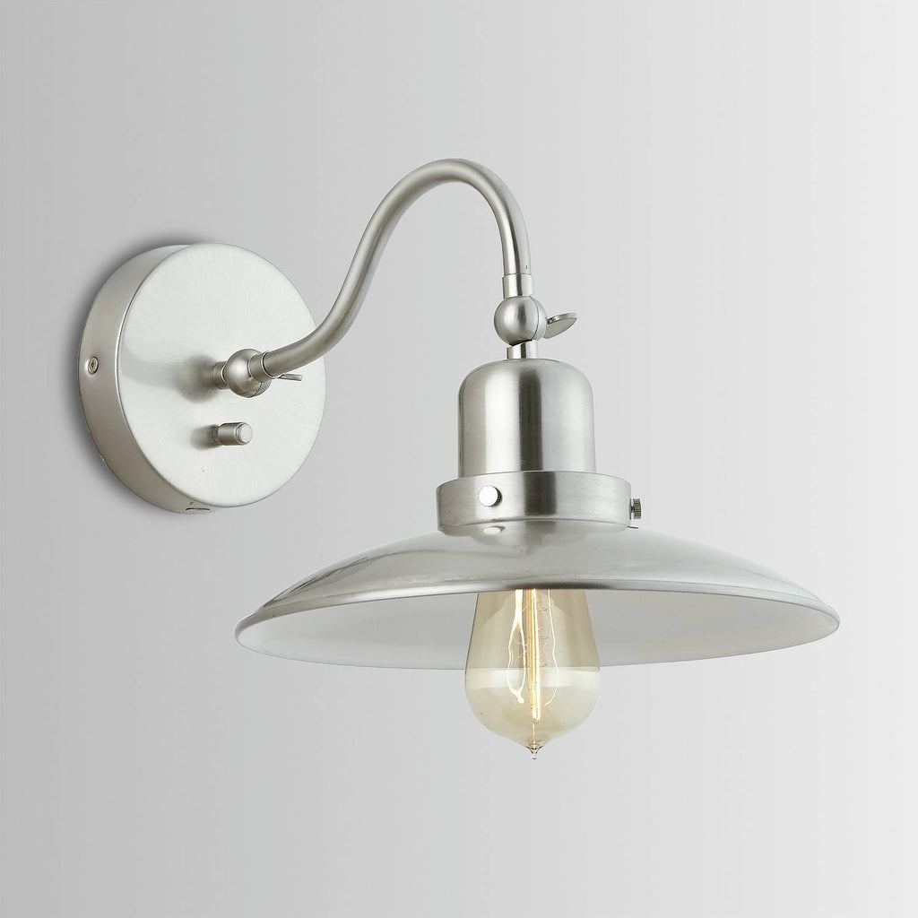 Brushed Nickel 1 Light Sconce C753012