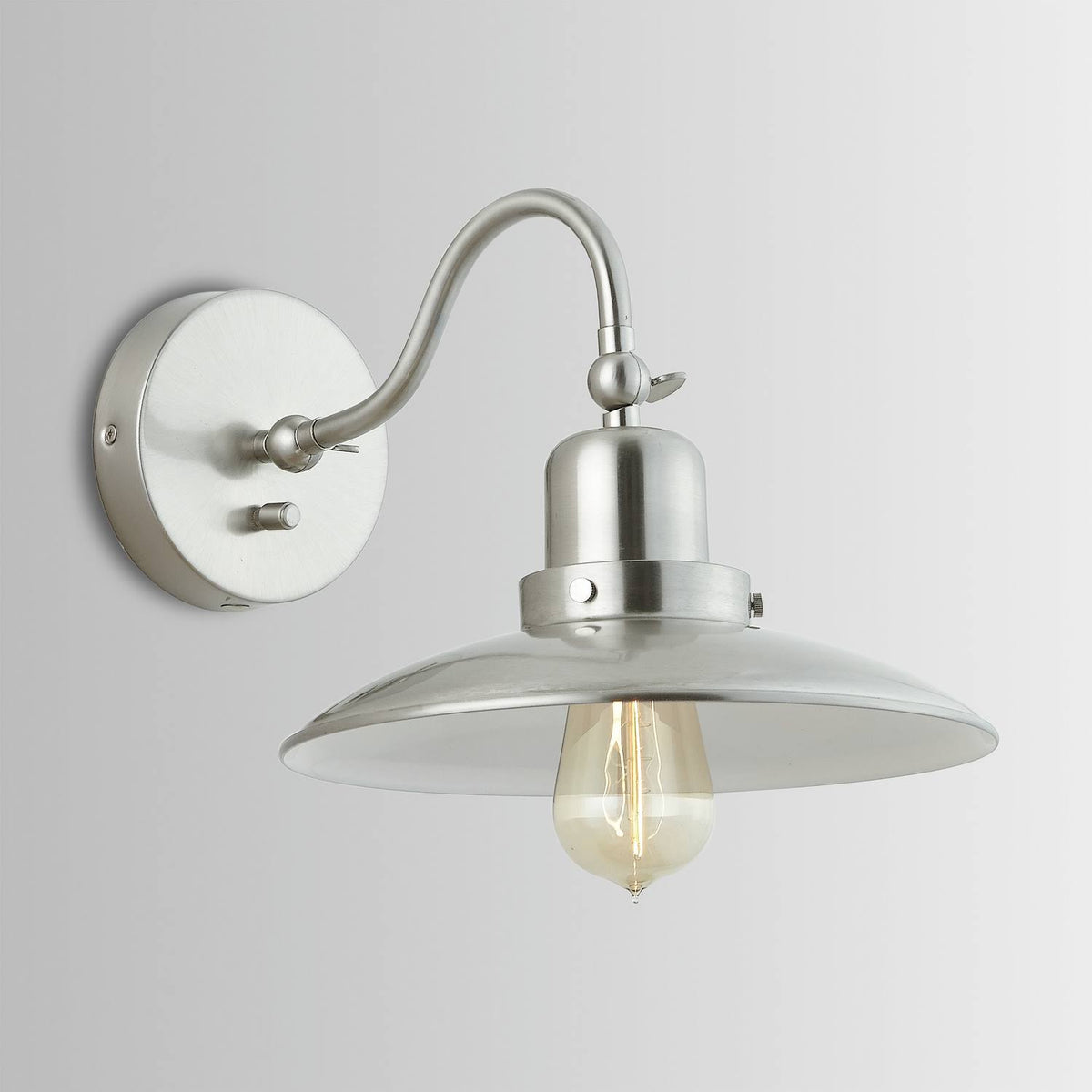 Brushed Nickel 1 Light Sconce C753012