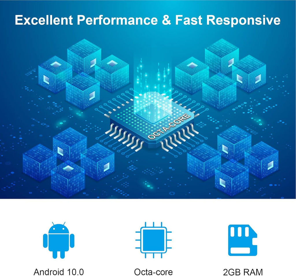 Android 10 Tablet 10.1 inch Octa-core 32GB HD Touchscreen Z618