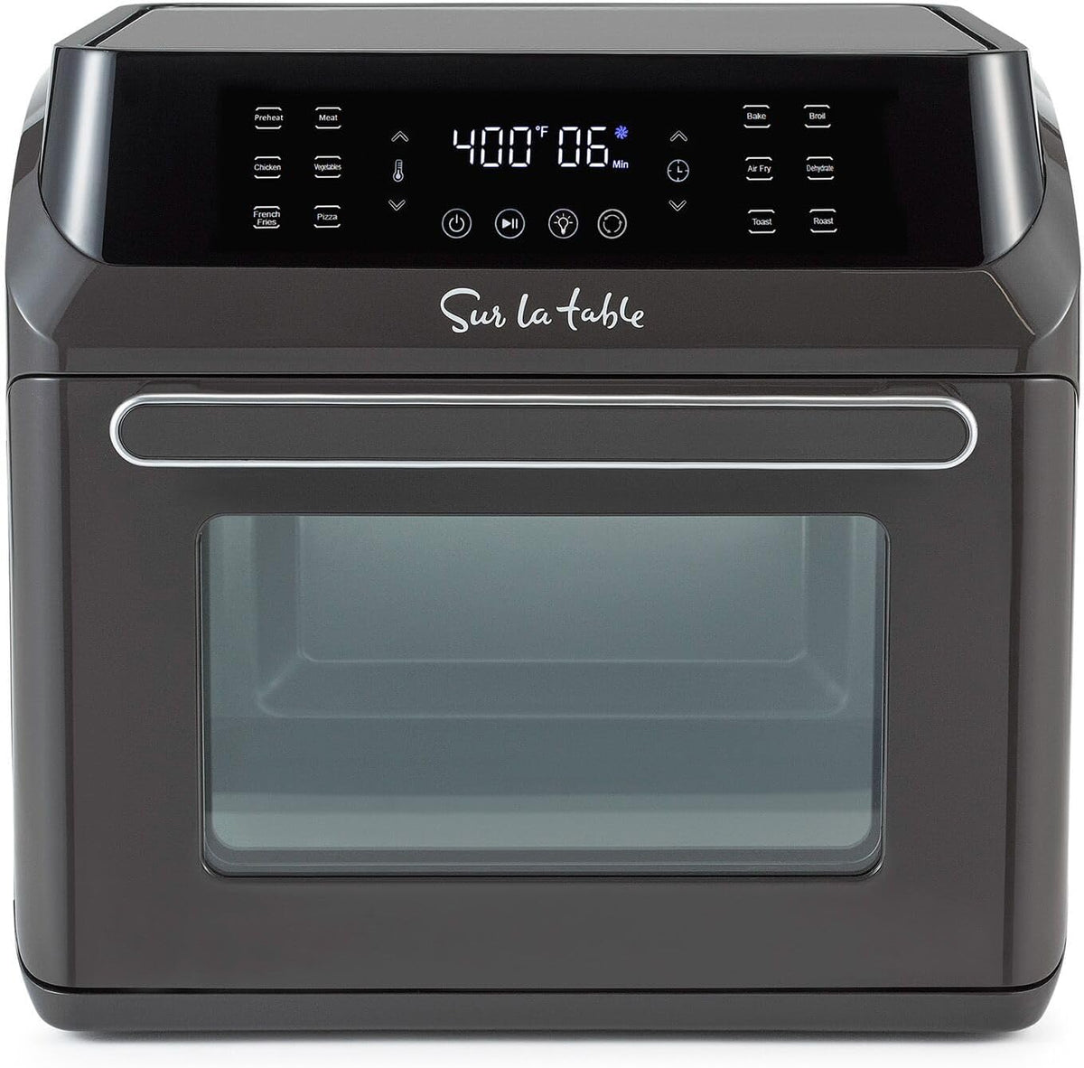 16 Qt Air Fryer Oven with 12 in 1 Functions, 7 accessories, Black K4012