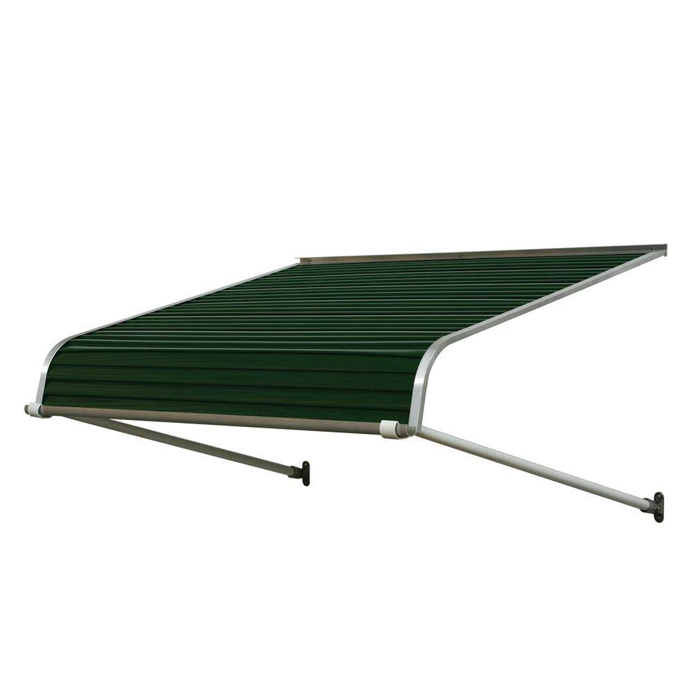 Evergreen Solid Open Slope Door Fixed Awning F614