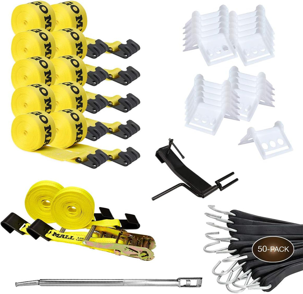 Flatbed Tie-Down Kit, 84 Pieces G88804
