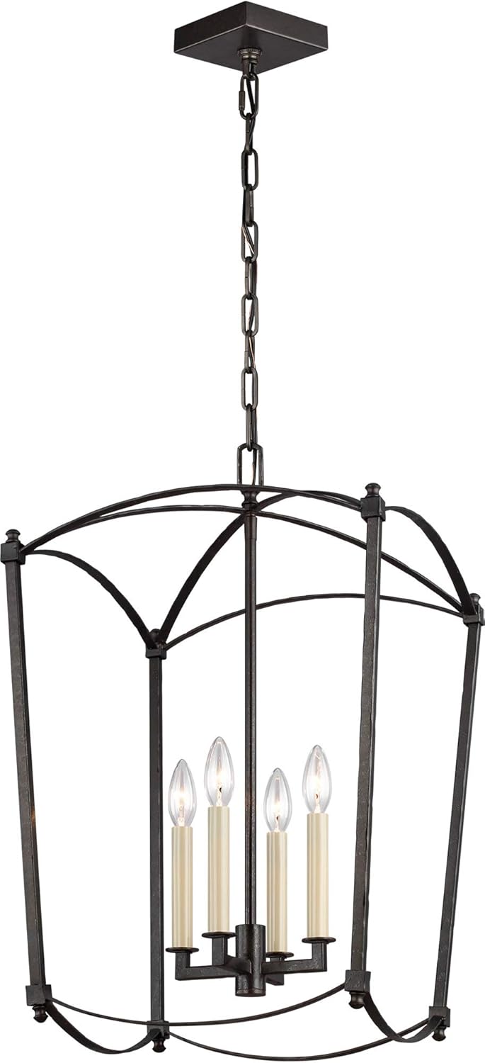 5-Light Antique Guild Candle Chandelier Z5031