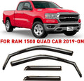 4 Pieces In-Channel Rain Guards for Trucks H9077