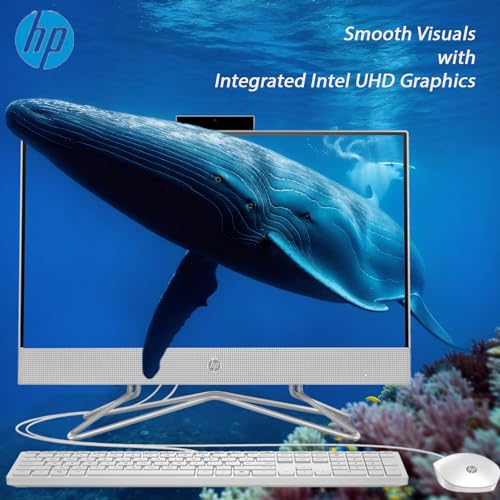 21.5" FHD Display All-in-One Desktop Computer with 32GB RAM 1TB Storage Wired Keyboard Mouse Webcam RJ-45 Intel Dual-Core Processor Windows 11 Pro W218263