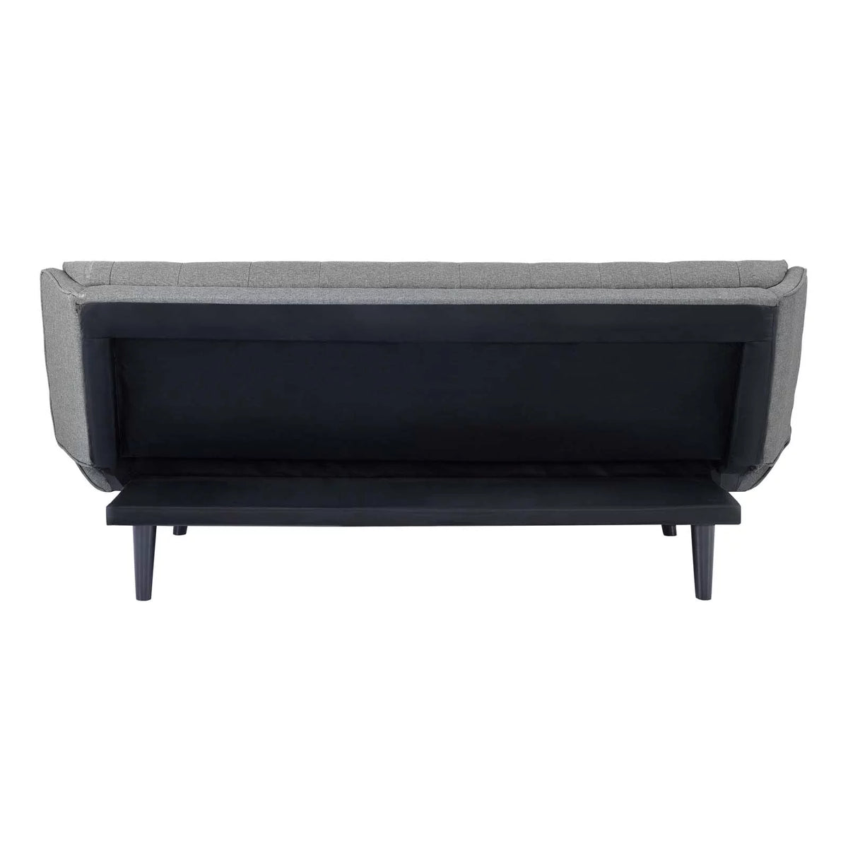 Grey Tufted Fabric Sofa Bed S485309
