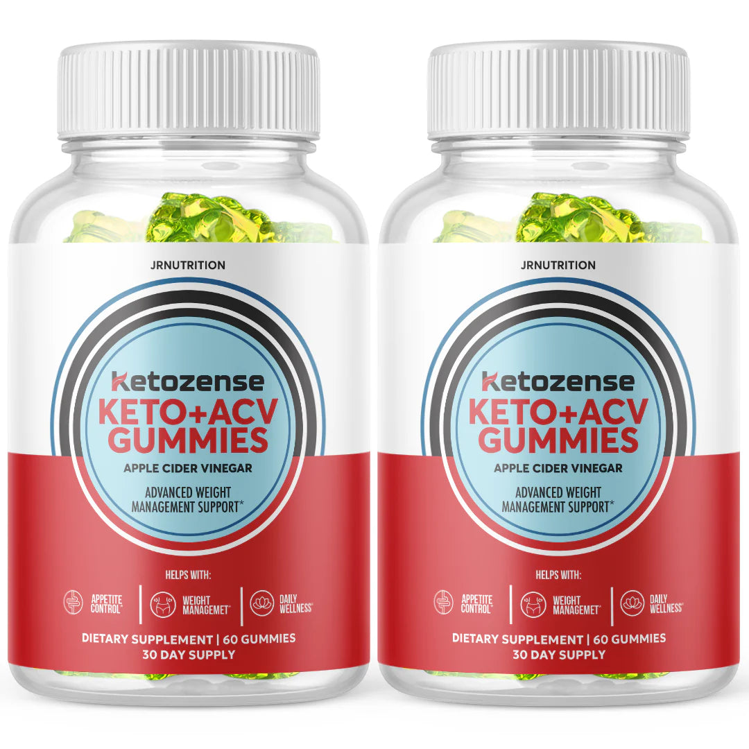 Keto + ACV 1000mg Gummies - 2 Bottles T459