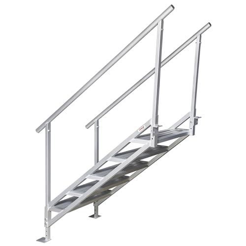 5-Step Dock Stairs with Railing S308