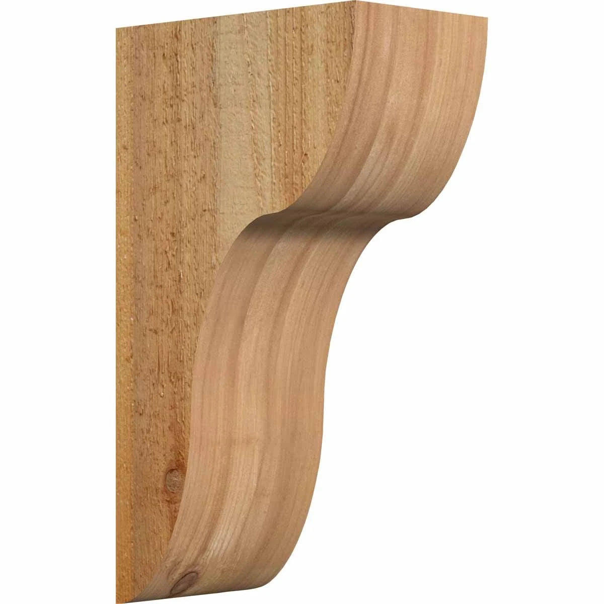 Carmel Rough Sawn Corbel, Western Red Cedar O27082