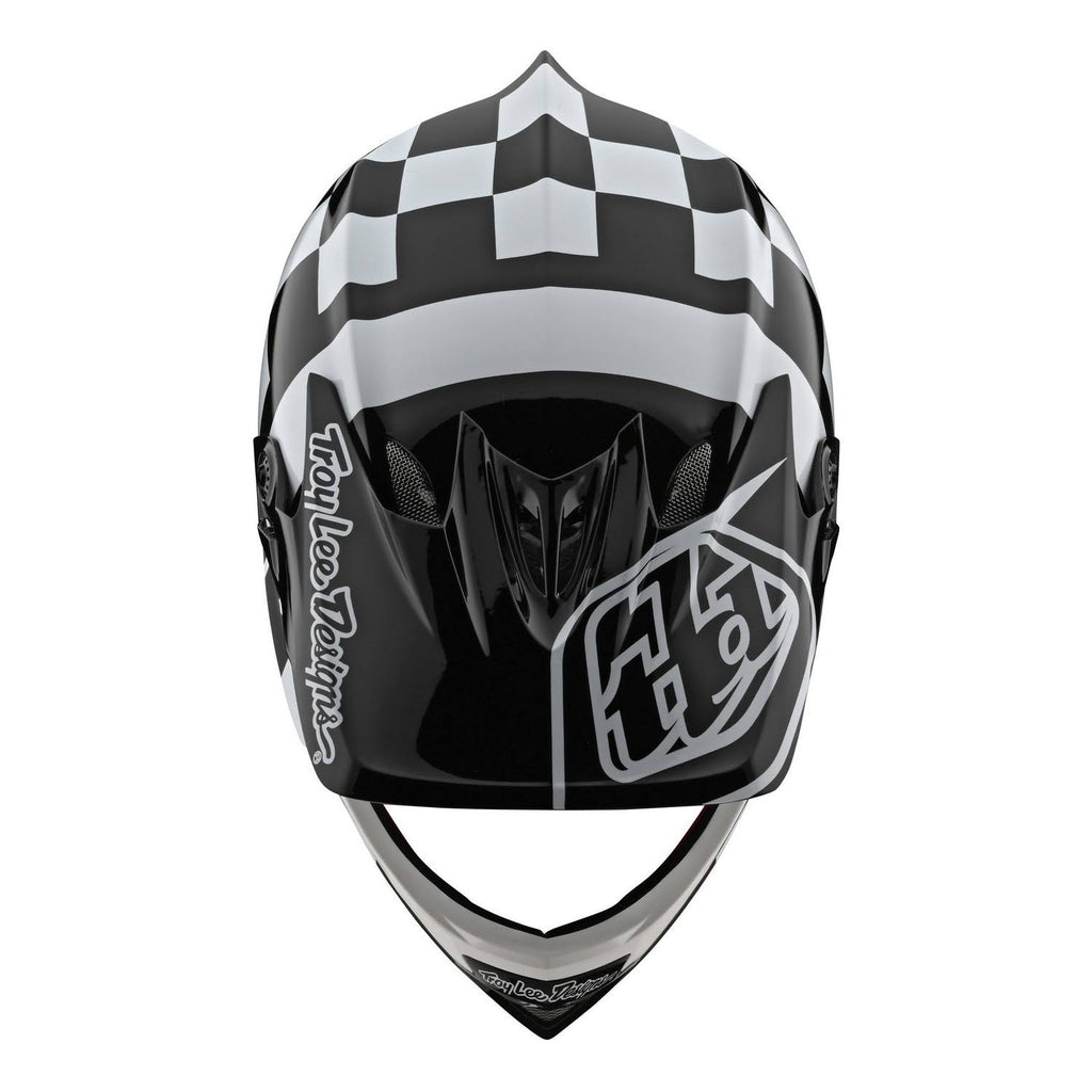 White-Black D3 Fiberlite Helmet - XL P71331