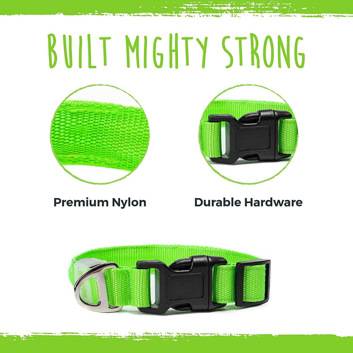 LED Dog Collar USB Rechargeable W94580
