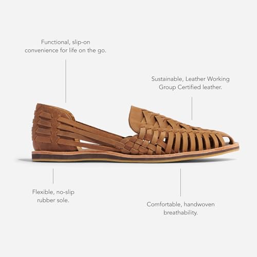 Men's Huarache Sandals Slip-On Handwoven Waterproof Leather M201321