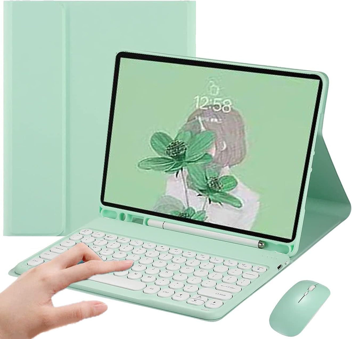 Pink Keyboard Case with Mouse for iPad Pro 11 H8800