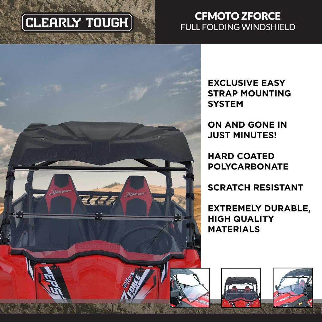 Full Folding Windshield F331