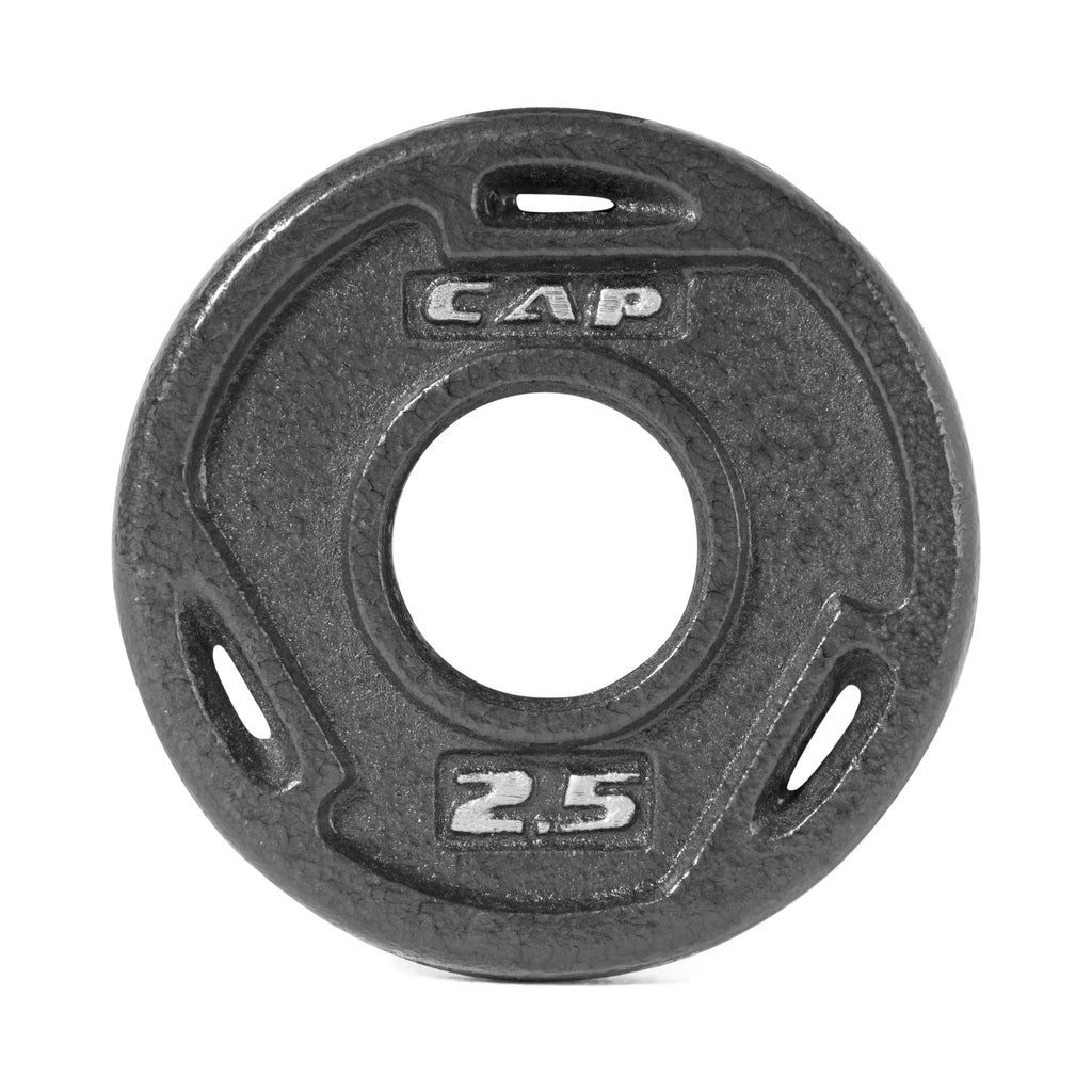2.5 lb Black Olympic Grip Plate X2554