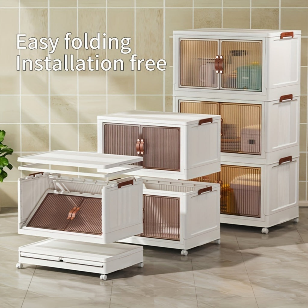 5-layer folding plastic storage box Q5030