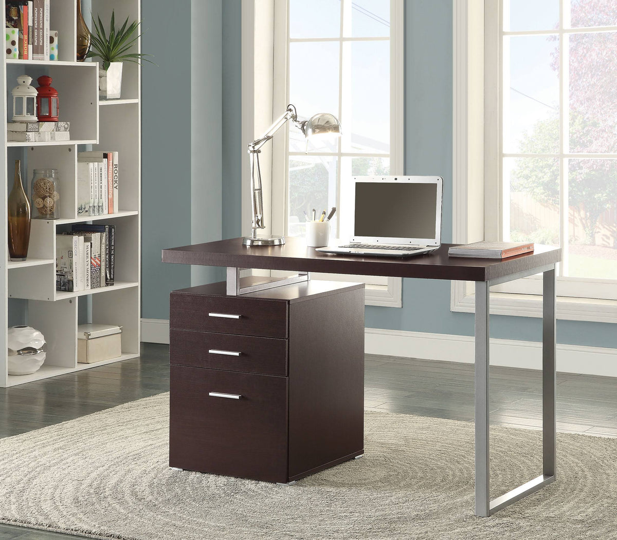 Cappuccino Writing Desk W8336