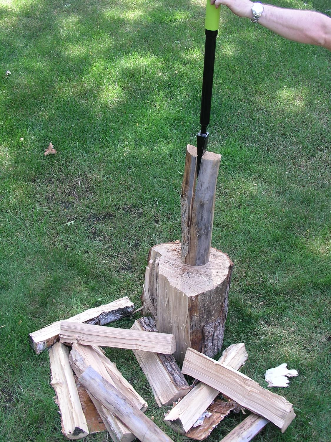 Manual Log Splitter, Green Pack of 2 J1827