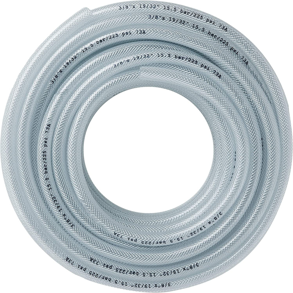 100 Ft x 3/8" ID Heavy Duty Clear PVC Tubing M470499