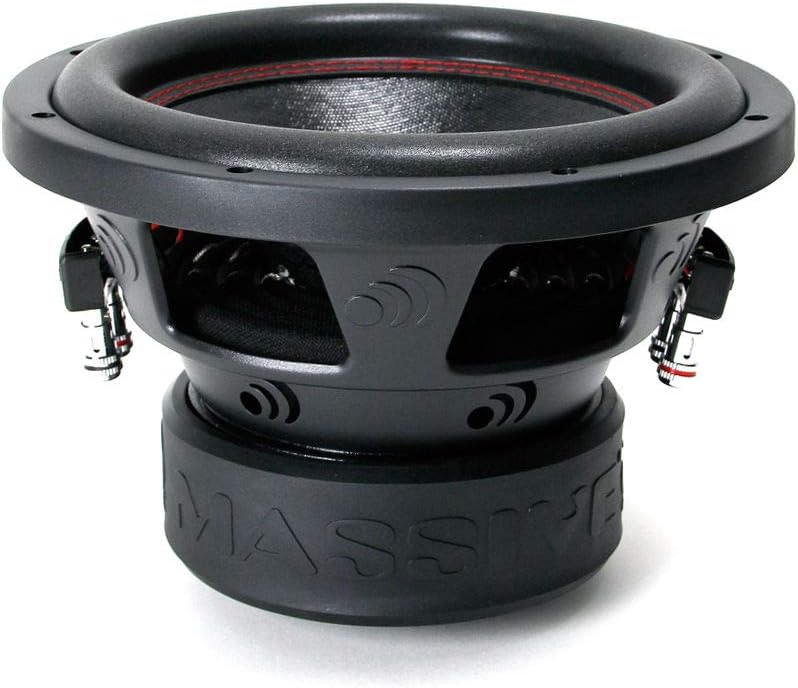 10 Inch 700 Watt RMS Dual 2 Ohm Car Audio Subwoofer D54732