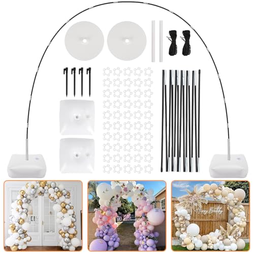 8ft Tall 9ft Wide Adjustable Balloon Arch Kit T64609