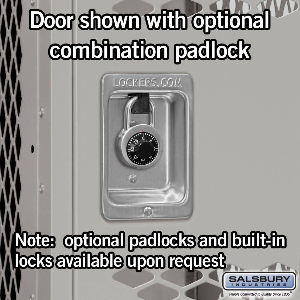 Gray Metal Locker J651498