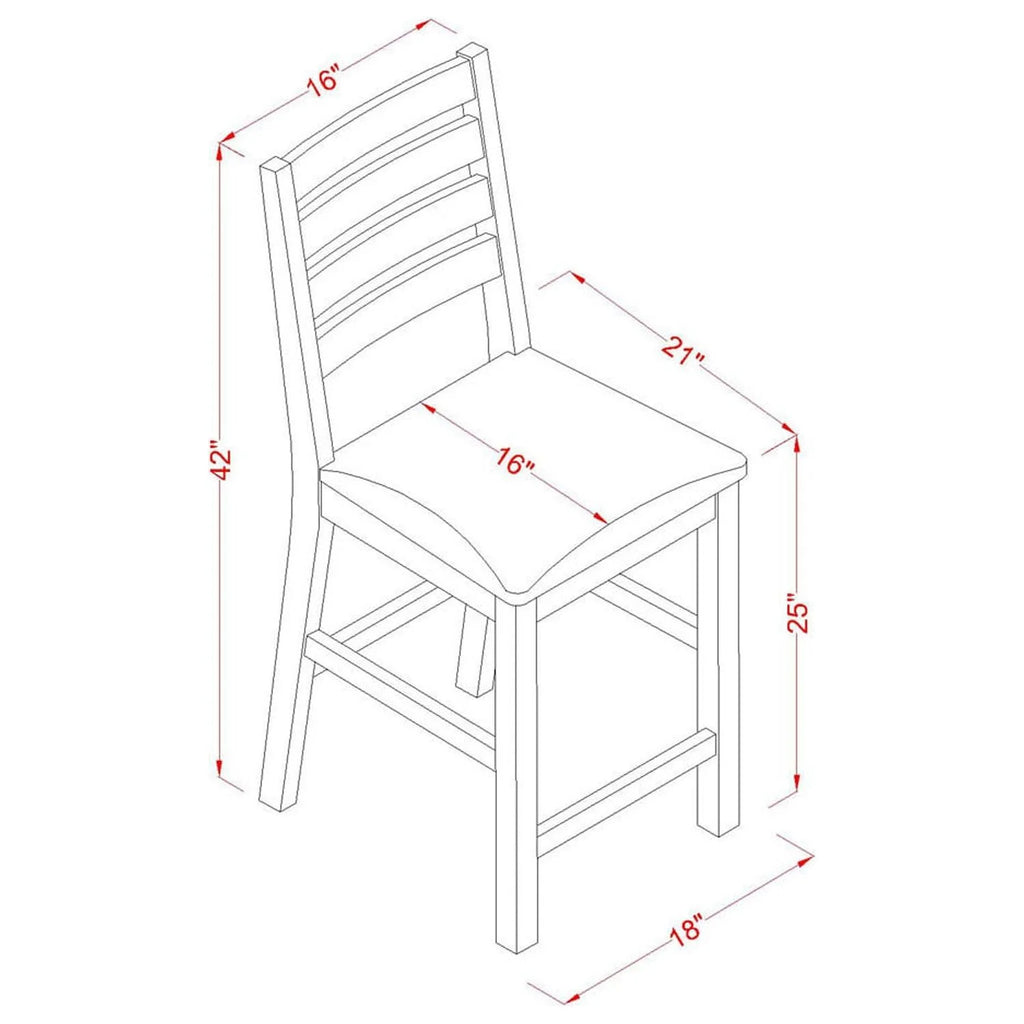 Contemporary Pub Set Table And Chairs X963183