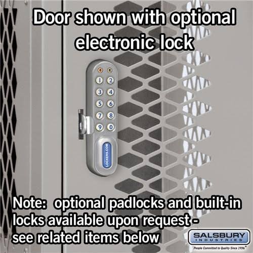 Gray Metal Locker J651498