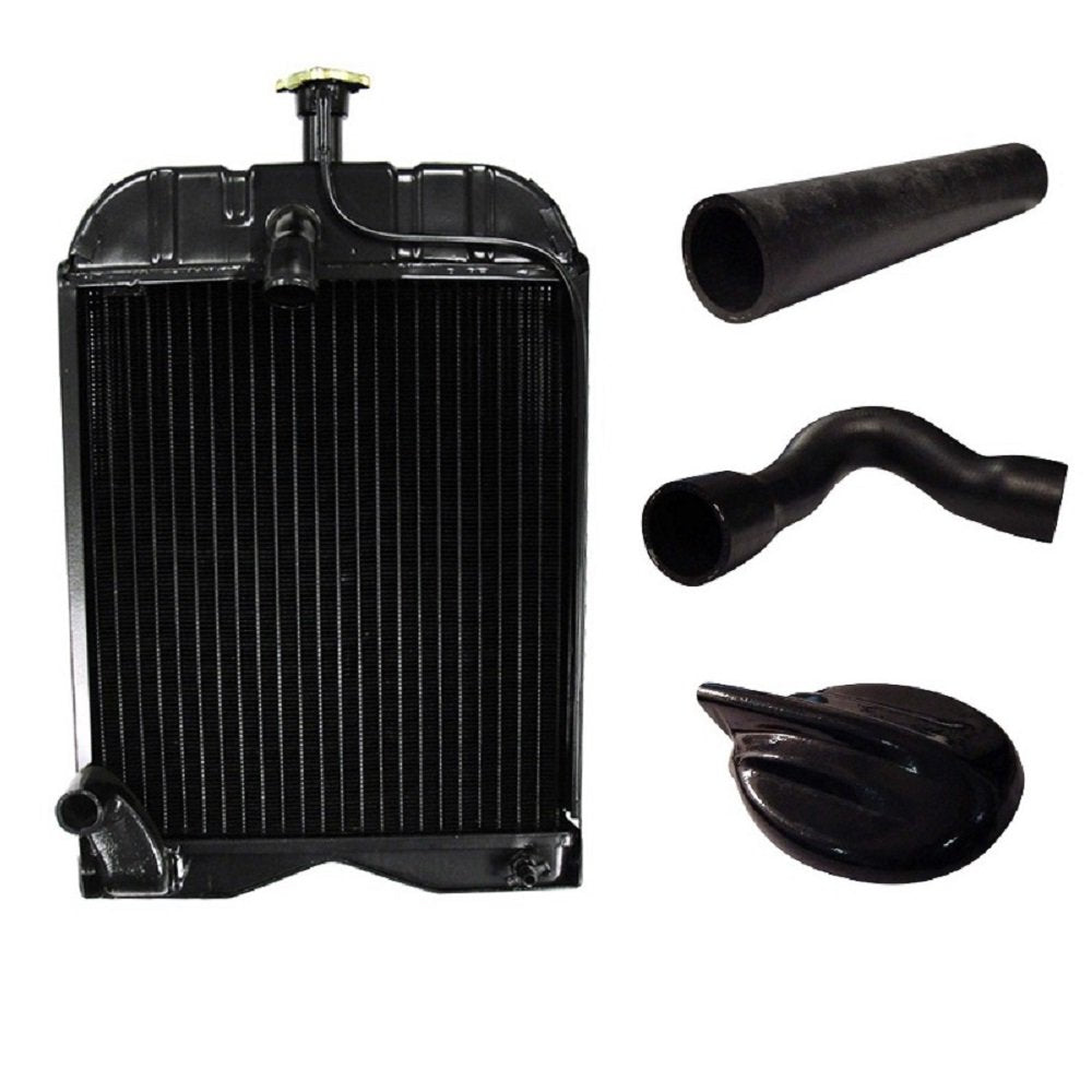 Radiator with Styled Cap and Upper Lower Hose Kit H89213
