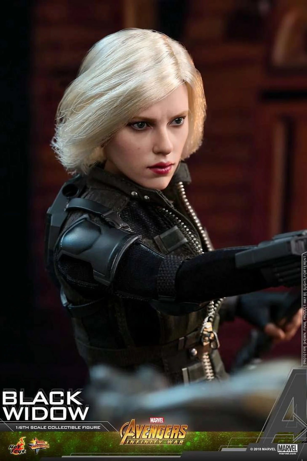16 Scale Black Widow Figure I1733