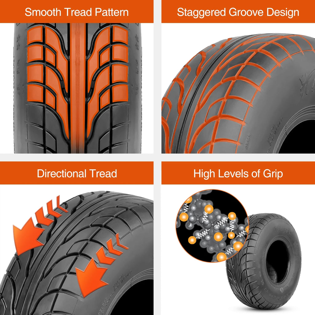 145/70-6 Go Kart ATV Tires Set 2 O9921