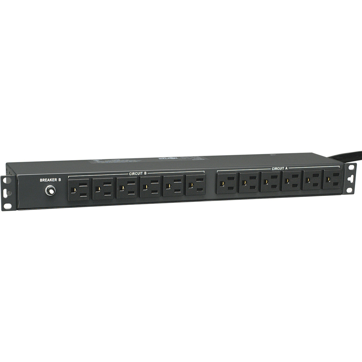 PDU 2.9kW Single-Phase 120V Basic 24 NEMA 5-15R Outlets NEMA L5-30P Input 15 ft. Cord 1U Rack-Mount H186505