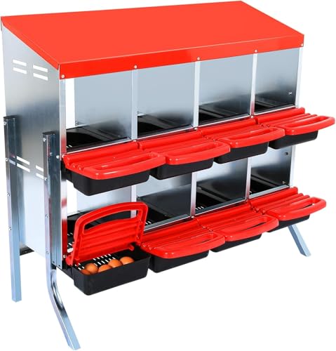 6 Holes Metal Chicken Nesting Boxes A390