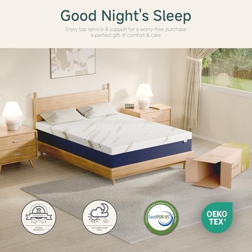 Queen Gel Memory Foam Mattress N810179