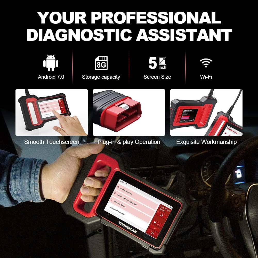 OBD2 Scanner Code Reader with 3 Reset Functions B3936