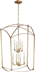 5-Light Antique Guild Candle Chandelier Z5031